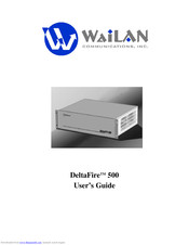 WaiLan DeltaFire 500 User Manual