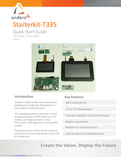 Anders DX Starterkit-T335 Quick Start Manual