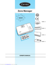 Carrier Zone Manager Owner's Manual