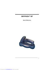 Datalogic GRYPHON BT100 Quick Reference