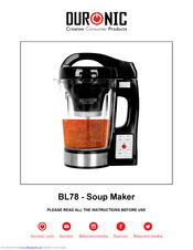 Duronic BL78 Manual