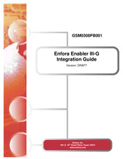 Enfora Enabler III-G Integration Manual