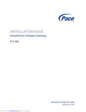 Pace 5111NV Installation Manual