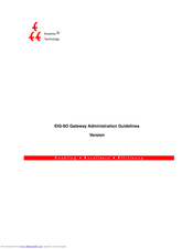 Essence Technology EIG-8O-/4 Administration Manual