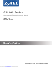 ZyXEL Communications GS1100-8HP User Manual