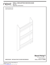 Next 882144 Assembly Instructions Manual