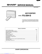 Sharp FU-28H-S Service Manual