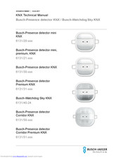 Busch-Jaeger mini premium KNX 6131/21 series Technical Manual