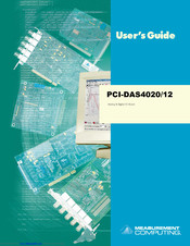 Measurement Computing PCI-DAS4020/12 User Manual