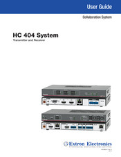 Extron electronics HC 404 User Manual
