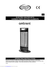 Argo AMBIENT Operating Instructions Manual
