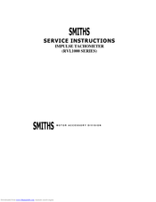 Smiths RVI.1000 SERIES Service Instructions Manual