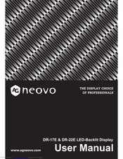 AG Neovo DR-17E User Manual