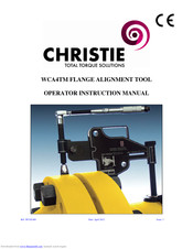 Christie WCA4TM Operator's Instruction Manual