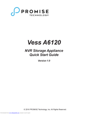 Promise Technology Vess A6120 Quick Start Manual
