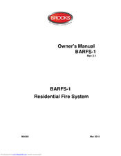 Brooks BARFS-1 Owner's Manual