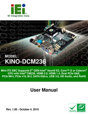 IEI Technology KINO-DCM236 User Manual