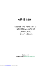 Acrosser Technology AR-B1891 User Manual
