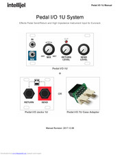 Intellijel Pedal I/O 7U Case Adapter Manual