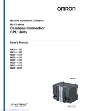 Omron NJ501-4320 User Manual