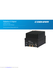 COBHAM Palladium II Digital User Manual