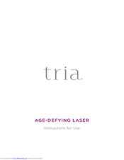 Tria SRL Instructions For Use Manual