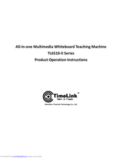 TimeLink TL6510-II Series Operation Instructions Manual