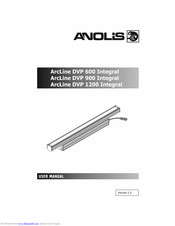 Anolis ArcLine DVP 900 Integral User Manual