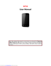 Wynncom W716 User Manual