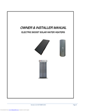 SolarEast TZ315E-25R315L Owners & Installation Manual