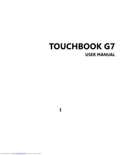 Blu TOUCHBOOK G7 User Manual