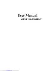 YF PF08-5004HD/T User Manual