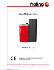 Froling P4 Pellet 8 Assembly Instructions Manual