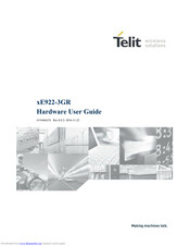 Telit Wireless Solutions WE922-3GR Hardware User's Manual