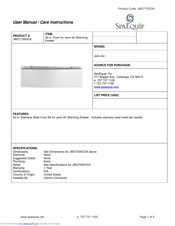 Jenn-Air JWD7130DDS User Manual