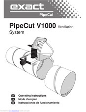 eXact PipeCut V1000 Operating Instructions Manual