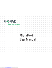 Phonak MSF0001 MicroField User Manual