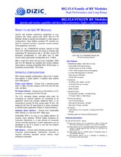DIZIC STM32W RF Manual