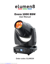 Elumen8 Evora 1000 BSW User Manual
