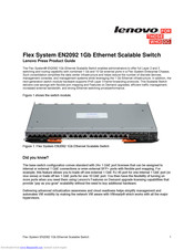 Lenovo Flex System EN2092 Product Manual