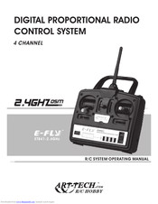 Art-Tech E-Fly ETB41-2.4GHz Operating Manual