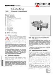 FISCHER DS31 Instruction Manual