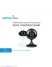Wansview 704GBU Quick Installaion Manual