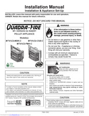 Quadra-Fire MTVI-E2-CSB-C Installation Manual