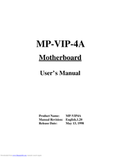 Magic-Pro MP-VIP-4A User Manual