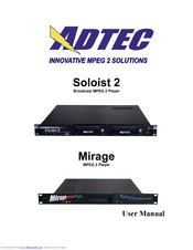 Adtec MIRAGE User Manual