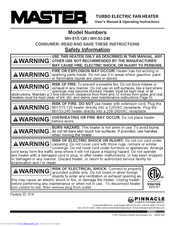 Pinnacle Climate Master MH-53-240 User's Manual & Operating Instructions