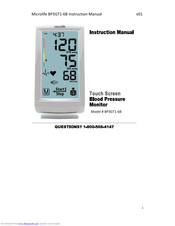 Microlife BP3GT1-6B Instruction Manual