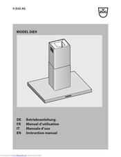V-Zug DIE9 Instruction Manual