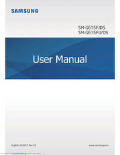Samsung SM-G615F/DS User Manual